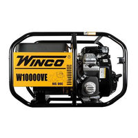 Winco W10000VE/A Installation And Operator's Manual