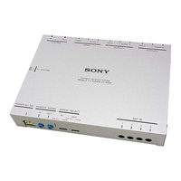 Sony XT-P50V Service Manual