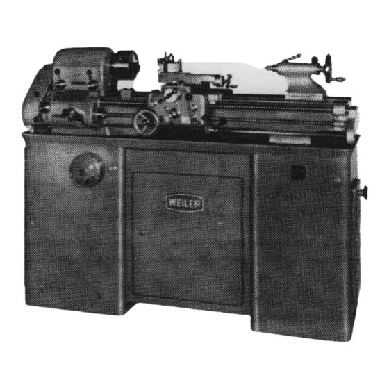 Weiler LZ 280 S Instruction Manual