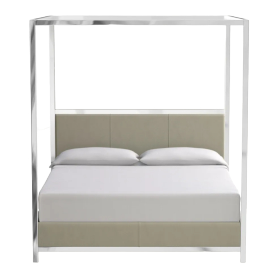 Williams-Sonoma Mercer Bed Queen Quick Start Manual