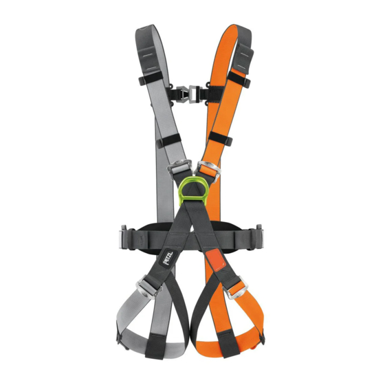 Petzl SWAN EASYFIT STEEL Technical Notice