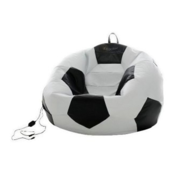 X Rocker Senior Gamebag 2.1 Manual