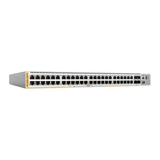 Allied Telesis AlliedWare Plus x530DP Series Installation Manual
