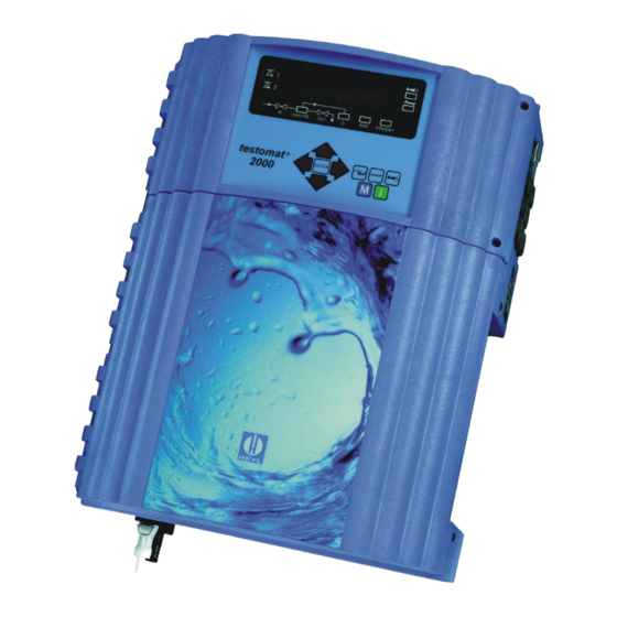 Lenntech Testomat 2000 CLO2 Operating Instructions Manual
