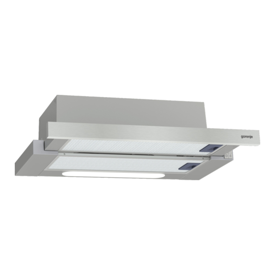 Gorenje TH651X Installation And Warning Book