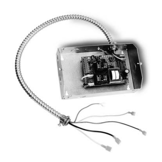 TJERNLUND UC1 UNIVERSAL CONTROL (VERSION X.04) 8504107 REV C 0204 Installation Instructions Manual