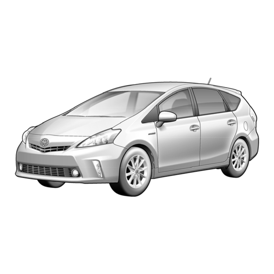 Toyota Prius V 2012 Hybrid Emergency Response Manual