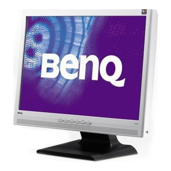 BenQ T201WA Service Manual