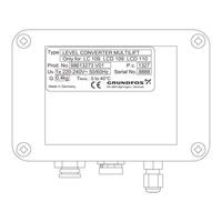 Grundfos LCD 109 Service Kit Instructions