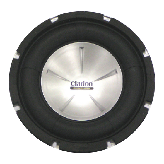 Clarion SRW1245 Specifications