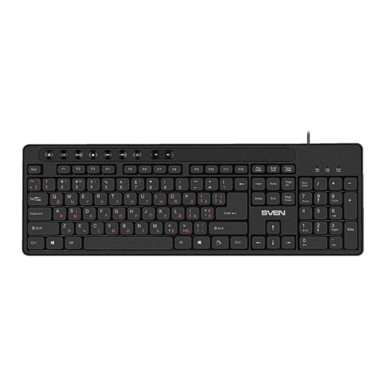 Sven KB-C3060 User Manual