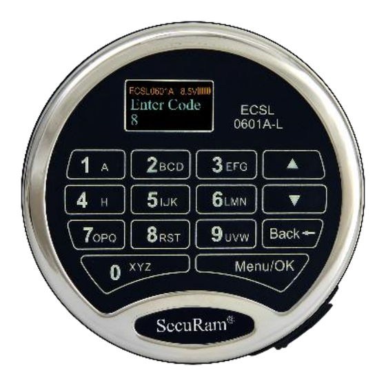 Securam ProLogic L02-C Operation Instructions Manual