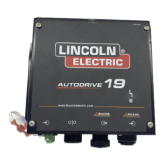 Lincoln Electric AutoDrive 19 TANDEM Operator's Manual