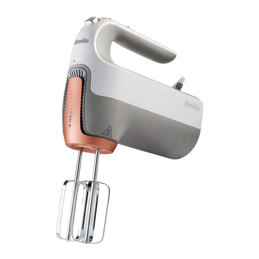 Breville HeatSoft VFM021 - Hand Mixer Manual