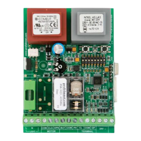 Profelmnet 3023 Quick Start Manual