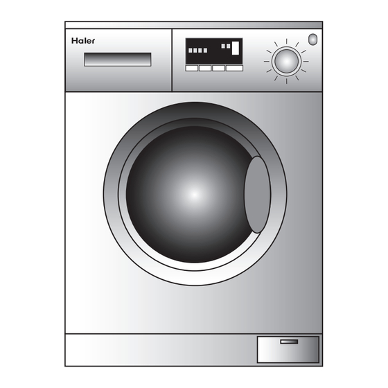 haier HWD-D1200TXVE Manuals