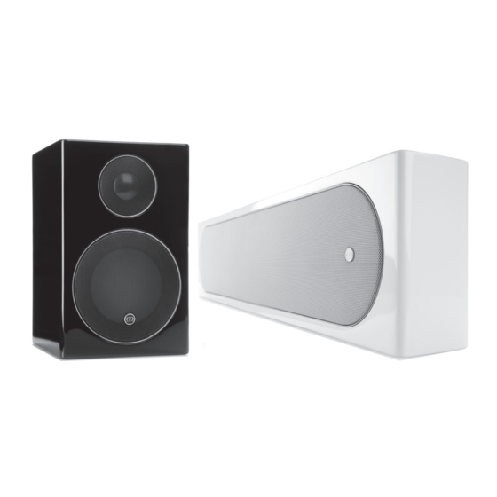 Monitor Audio Radius Series Owner's Manual