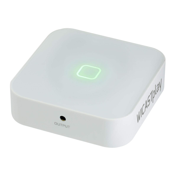 audiophony WICASTplay User Manual
