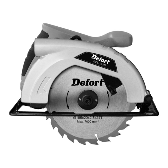 Defort DCS-185N User Manual