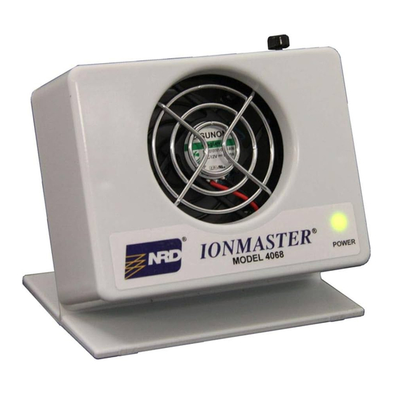 NRD Staticmaster 4068 Installation, Operation & Maintenance Manual