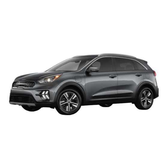 Kia NIRO PHEV Emergency Response Manual