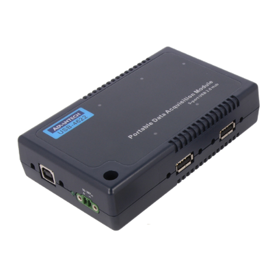 Advantech USB-4600 Series User Manual