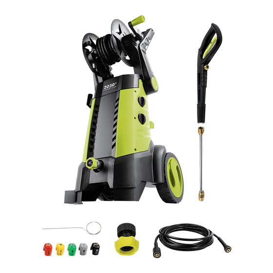 SNOWJOE sunjoe SPX3001 Operator's Manual