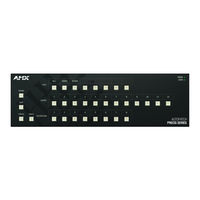 Amx Precis Quick Start Manual