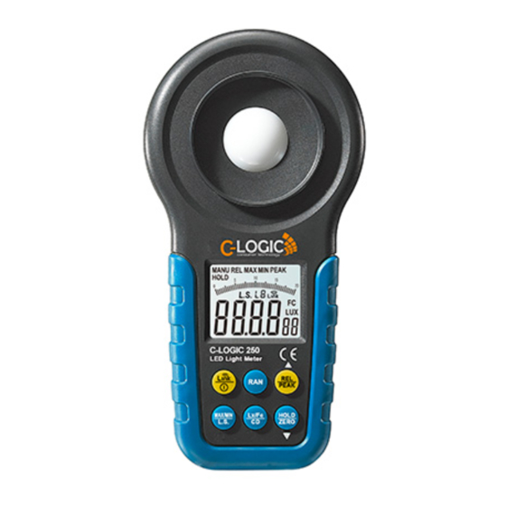 C-LOGIC 250 Instruction Manual