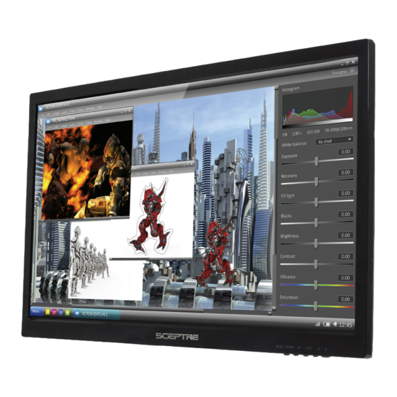 Sceptre E22 User Manual