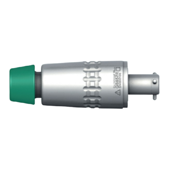 Braun Aesculap Acculan 4 Instructions For Use/Technical Description