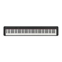 Casio CDP-S105 Manual
