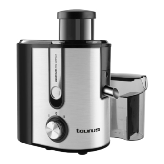Taurus LIQUAFRUITS PRO COMPACT Manual