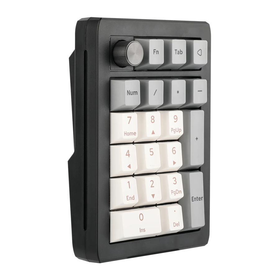 EPOMAKER EK21 VIA - RGB VIA-programmable Keyboard Quick Manual