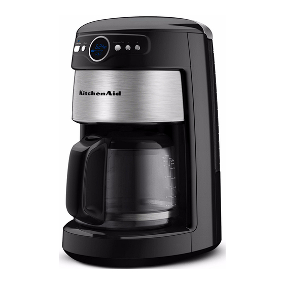KitchenAid KCM222CS0 Instructions Manual