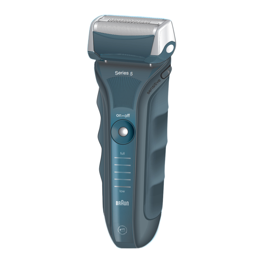 Braun 560, 550, Series 5 Manual