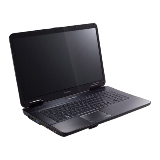 eMachines G525 Series Quick Manual