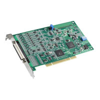 Advantech PCI-1706U User Manual