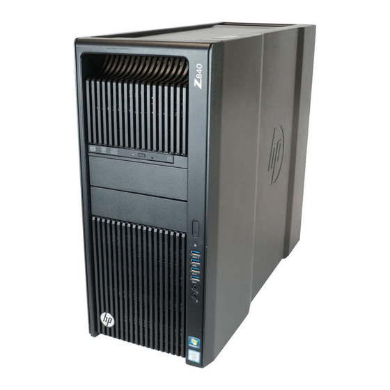 HP Z840 Workstation Technical White Paper