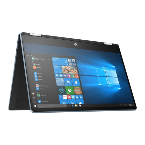 HP x360 310 G2 Maintenance And Service Manual