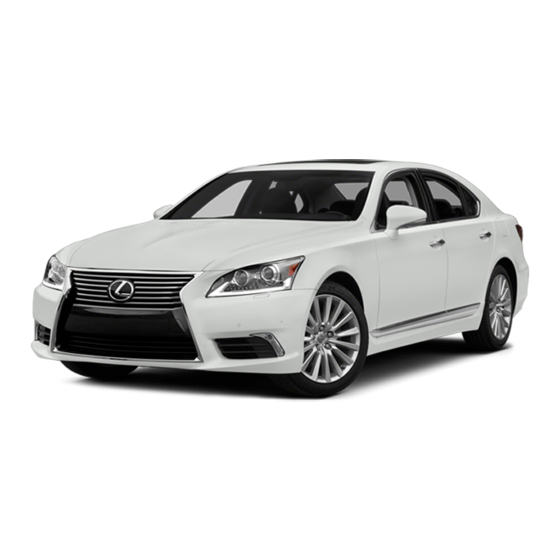 Lexus LS 460 Owner's Manual