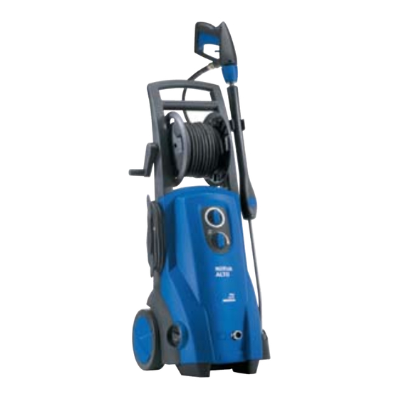 Nilfisk-ALTO Pressure Washers Specifications