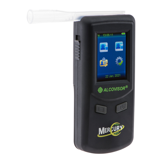 Alcovisor mercury Operating Manual