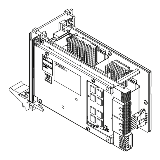 National Instruments NI PXIe-8133 Installation Manual