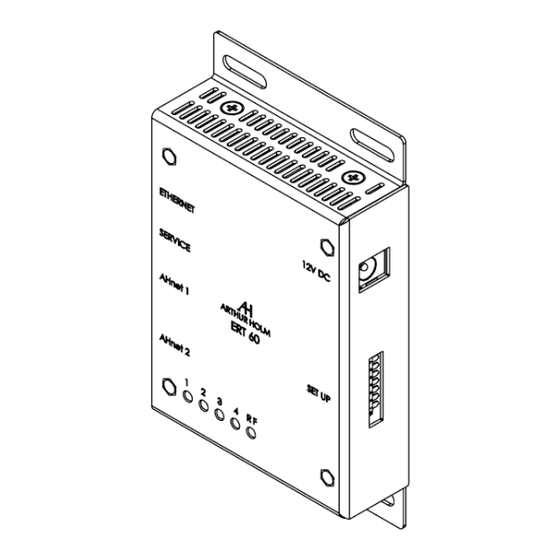 ARTHUR HOLM ERT 30 User Manual