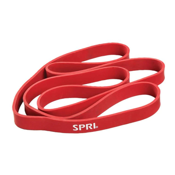 SPRI Xercise Band Exercise Instructions