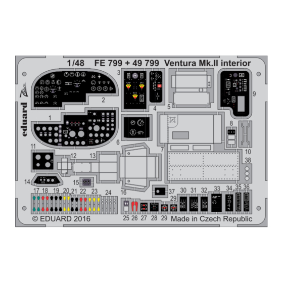 Eduard ZOOM FE799 Quick Start Manual