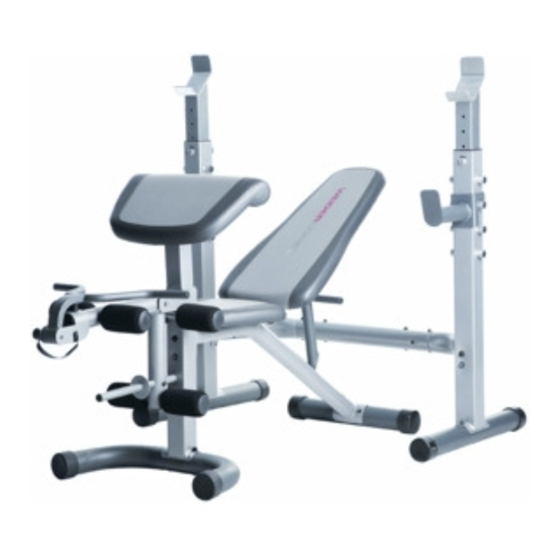 WEIDER CLUB 290 W User Manual