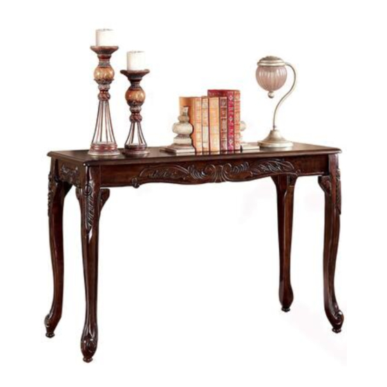 Furniture of America CM4914S Assembly Instructions Manual