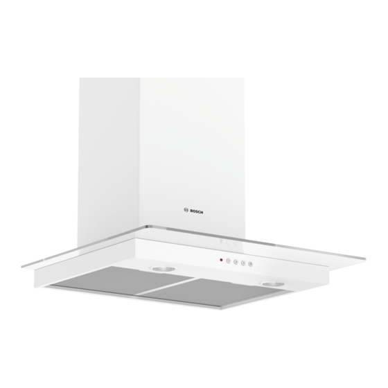 Bosch DWG66CD50Z Instruction Manual